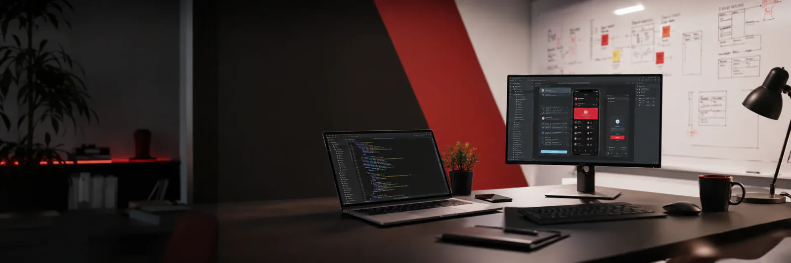 Founder-led software engineering workspace for AI and product development