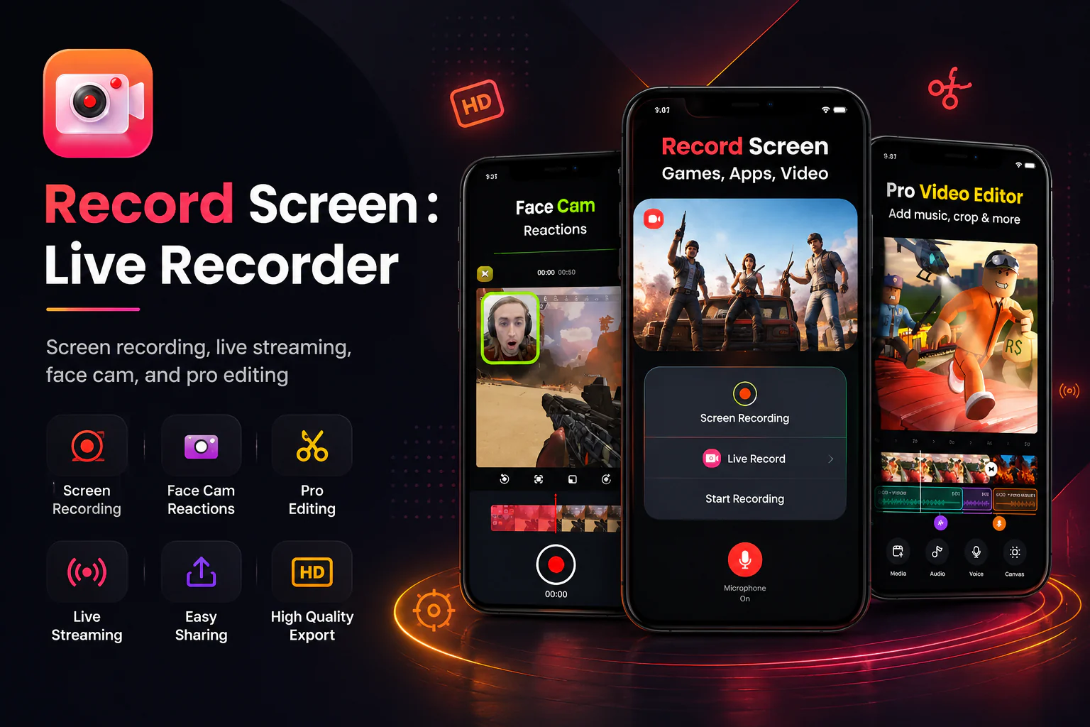 Record Screen : Live Recorder case study