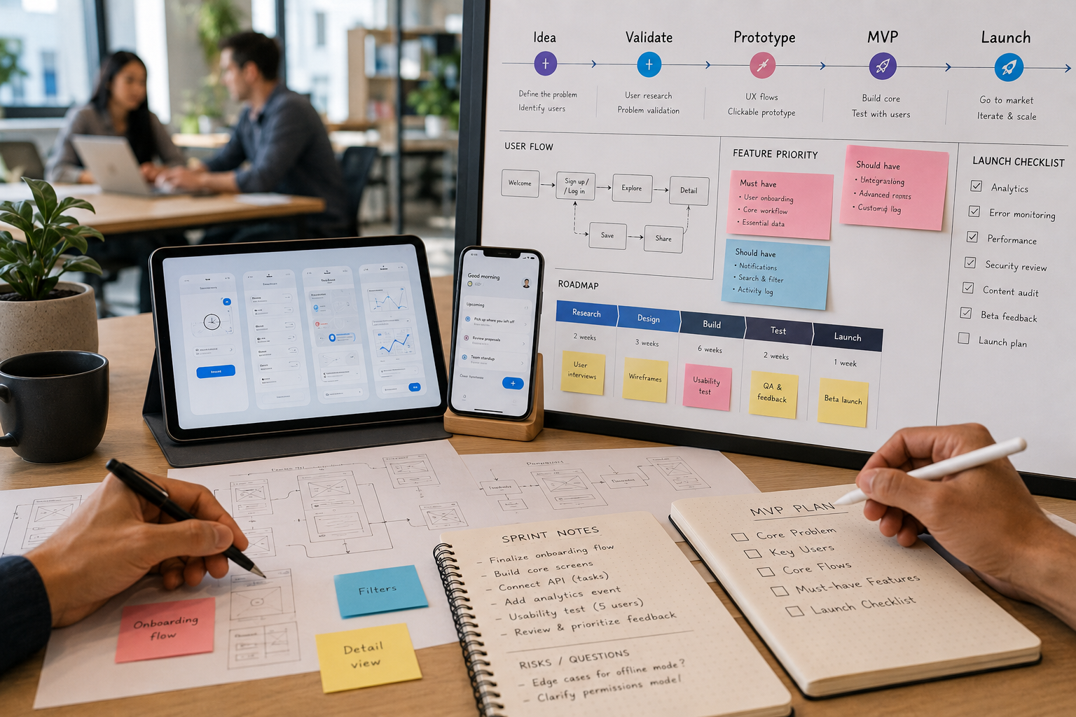 Startup Product Development overview